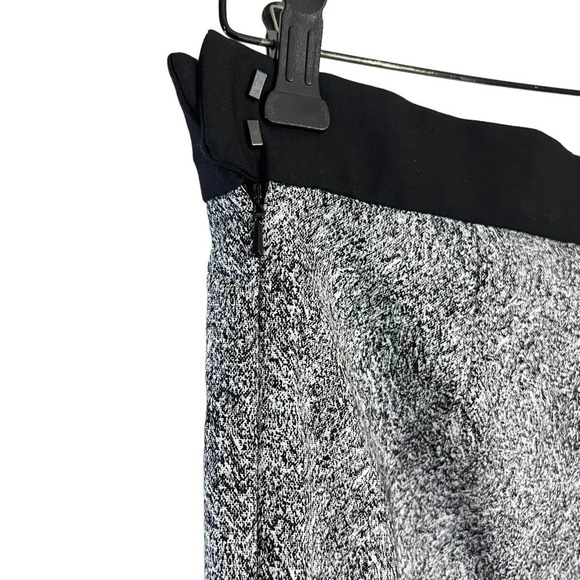 French Connection Black and White Skinny Pants Size 4 Marled Pockets Career Work - Picture 6 of 7